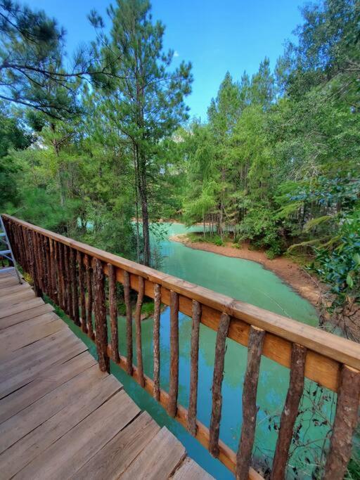Waterfront Treehouse In A Magical Forest Waller Extérieur photo
